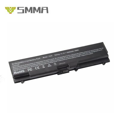 China Laptop 11.1v 5200Mah 6 cell rechargeable repair spare external battery for lenov laptop thinkPad T410 T420 T510 T520 for sale