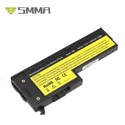 China 2200mAh 14.8V X60 LAPTOP Battery Laptop Battery For IBM Lenovo ThinkPad X60 X60s X61 7673 X61s 7669 for sale