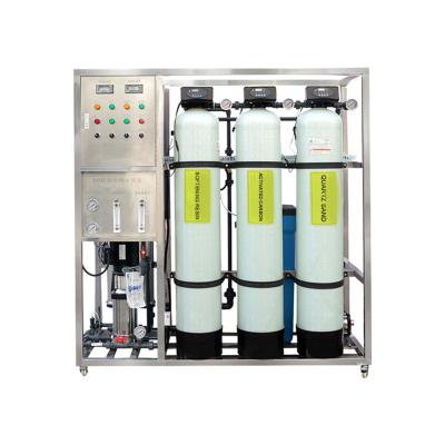 China Best price 1000L/H reverse osmosis water treatment plant water treatment processing machinery system ro for sale