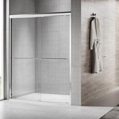 China Seawin Quiet Shower DoorSliding Handle Seal Strip Glass Rollers Sliding Shower Door With Hardware for sale