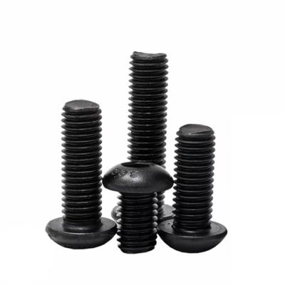 China Hexagon Flat Thread Socket Knob Round Head Screws Hardware Machine Screw Hex Socket Knob Head Screw for sale