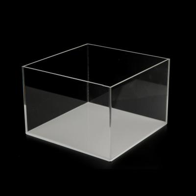 China Custom Size Display Box Transparent Clear Square Acrylic Storage Box Eco - Friendly for sale