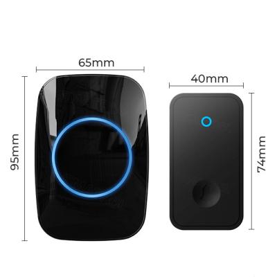 China MP3 Playback Mini Smart Home Hotel Doorbells Security Music Wireless Smart Doorbell for sale