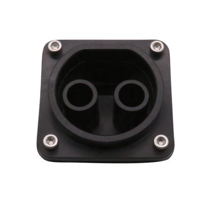 China Plastic Insulation GB/T 20234 DC Plug Electric Vehicle Electric Vehicle Station EV Dummy Socket Holder for sale