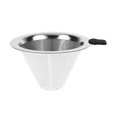 China Sustainable Stainless Steel Coffee Drip Coffee Filter and Pour Over Coffee Filter for Sale for sale