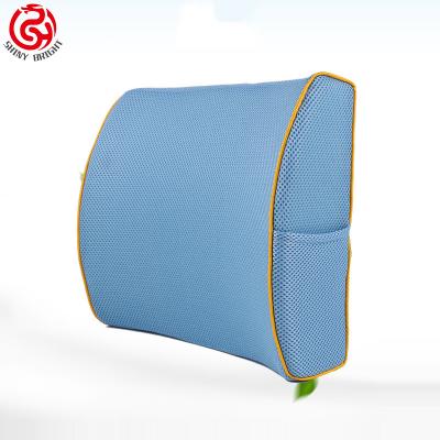 China Viable Wholesale Memory Foam Soft Lumbar Support Traction Pillow Lumbar Support Back Cushion for sale