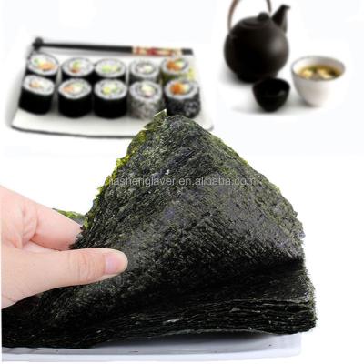 China 10 Sheets Sushi Dry Ingredient Dried Kelp Seaweed Sushi Wrap for sale