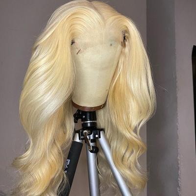 China Other Seller 13*6 613 Full Lace Frontal Wig Brazilian Human Hair Lace Front Wig 613 Full Lace Front Wig Ready To Ship for sale