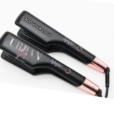 China 2 Barrel Hair Outer Curling Iron, Professional Hair Crimper Beach Wave Curling Iron Deep Wave Hot Tool for sale