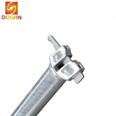 China Traditional Scaffolding Ringlock System Ledger End Mount Steel EndSteel Ringlock Ledger End for sale