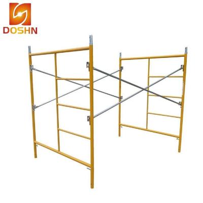 China Traditional Steel Jack H Frame Other Step Ladders Scaffolding Manson Step Walk Through Through H Frame Ladder Scaffolding for sale