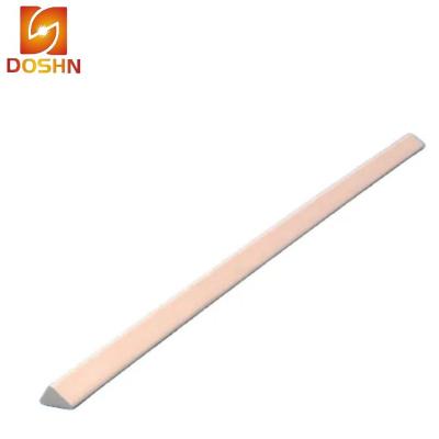 China Traditional Concrete Pvc Chamfer PVC Strip Net Flame Retardant Extrusion Profile for sale