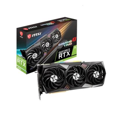 China RTX3090 Workstation GAME X TRIO 24G Graphics Card DDR6 DDR5 OC VGA DVI High End Graphics Cards For Desktop for sale