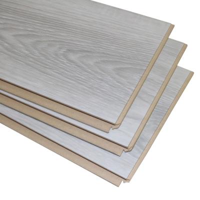 China Modern Gray 8.3mm Laminate Flooring for sale