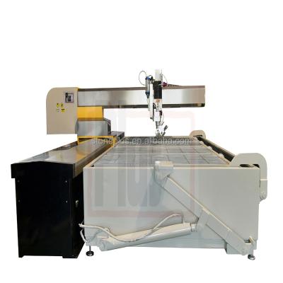 China Hotels Lion 4020 CNC 5 Axis Water Jet Cutting Machine For Marble Ceramic Tile for sale