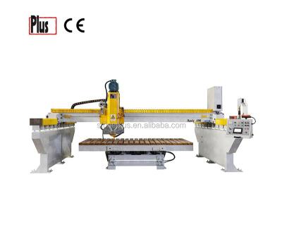 China Stoneplus 600 Base Hotels Dimension Stone Cutter Bridge Saw Cutting Machinery For Sale for sale