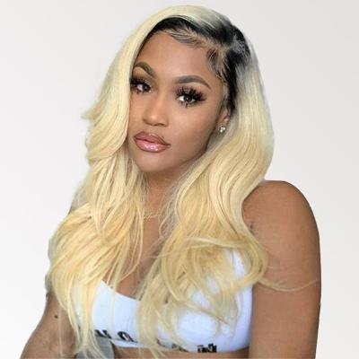 China Body Wave 1B 613 Blonde 13x4 Hair Lace Front Wigs Body Wave 200% Virgin Ombre 5x5 Closure Wigs Peruvian Black Women Wholesale for sale