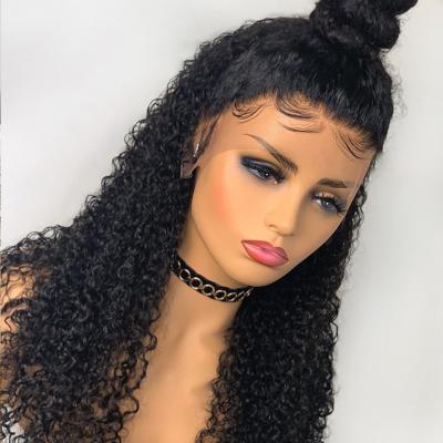 China Virgin 5X5 Closure Wig 250% Density Body Hair Indian HD Color Women Wig 13X4 Raw Curly Curly Lace Front Wigs Transparent Wig for sale