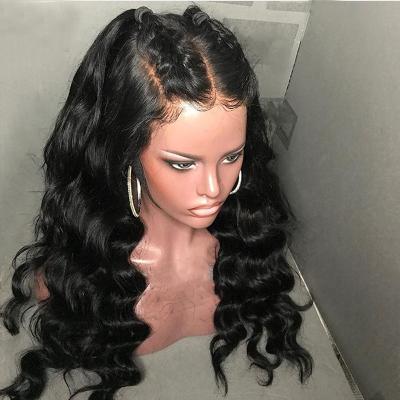 China Wholesale 250% Body Wave Baby Wig Seller Loose Deep Wave Brazilian HD 13X4 Virgin Hair Lace Frontal Wigs Women Hair 5X5 Closure Wig for sale