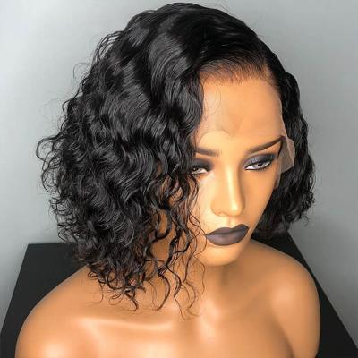 China Raw Virgin Brazilian Wave 13x4 Body Wave Wig Deep Frontal Hair 5x5 Lace Closure Wigs For Black Women 200 250 Density With Baby Hair for sale