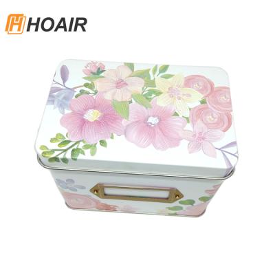 Κίνα Decorative Rectangular Recycable Matierials Shape Metal Candy Tin Boxes Stationery Tin Box προς πώληση