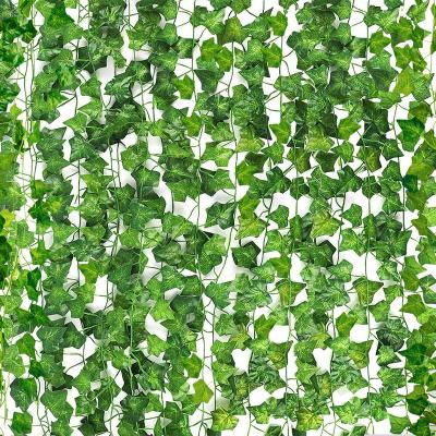 China Wholesale 72 Ivy Artificial Plants SILK+PLASTIC Leaves Greenery Ivy Garland Garlands For Bedroom Room Decor Indoor Party for sale