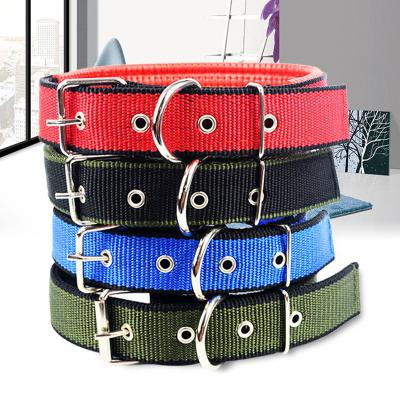 China Quick Release Dog Neck Collar Golden Retriever Teddy Bomei Puppy Anti-Cut Pet Collar Small Large for sale