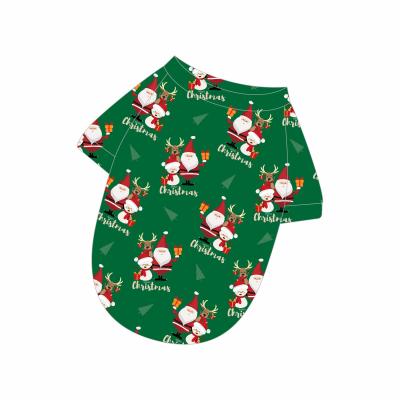 China Dogs Pet Clothes Set Hot New Christmas Day New Year Christmas Snowman Hat Triangle Party Set for sale