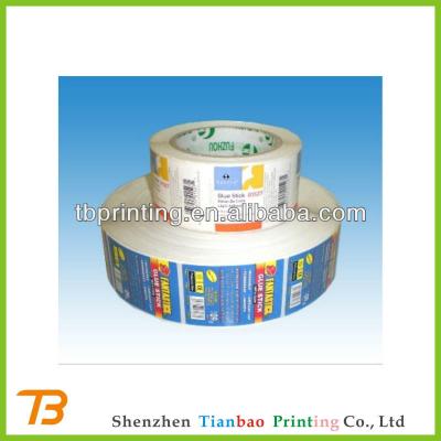 China Waterproof custom label and sticker for sale