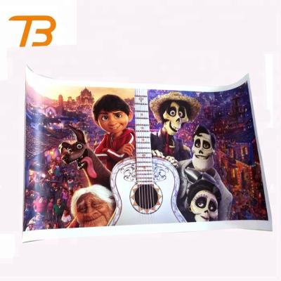 China Easy Professional Custom Cheap Art Paper Advertising Poster Printing Eco - Friendly for sale