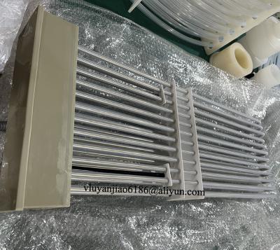 China PTFE Heater Twelve Element Vertical Shape Teflon Immersion Heater 220V 3P 10KW for sale