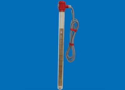 China 600V 500W Quartz Immersion Heater , Quartz Glass Tube Heater For Plating Tanks for sale