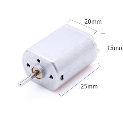 China 12150 RPM 12V Mini Toy Electric Motor Machine Drip Proof DC Motor 130 High Speed ​​Miniature DC Motor for sale