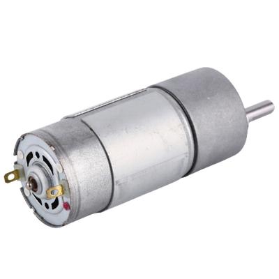 China 24 volt dc gear motor 12v 10r/min low rpm drip proof motor with small dc gear motor for sale