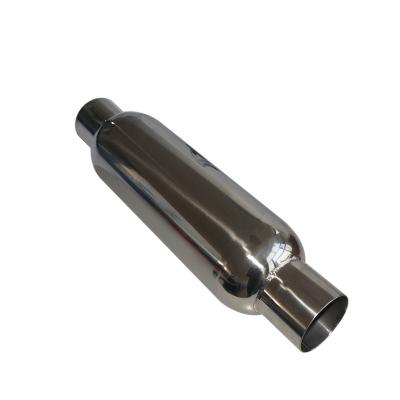 China Hot Sales 2022 Aluminized Steel Car Intake Glasspack Muffler Exhaust Glasspack Pipe Muffler Car Exhaust Muffler golf mk7 LTGP15250 for sale