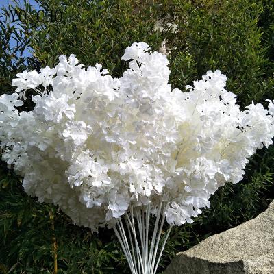 China Home Decoration Cherry Blossom Tree Branches Artificial Cherry Blossom Sakura Tree Hotel Fake Branches Cherry Blossom Tree Branches Wedding for sale