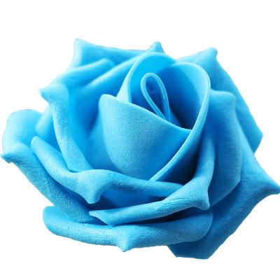 China Wholesale Eco-friendly 6cm PE Foam Flower Head Artificial Flower Rose Heads Wedding Flower Wall for sale