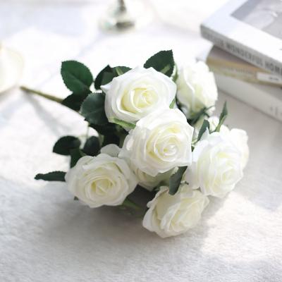 China China Wholesale Natural Rose Plant Eco-friendly Preserved Long Stem Rose Artificial Rose Flowers Home Decoration for sale