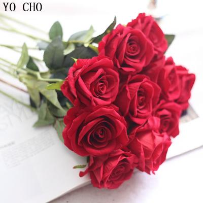 China china eco-friendly factory wholesale real rose artificial flowers photo flower rose wedding supplies everlasting roses for sale