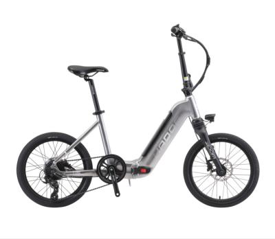 China Freestyle Bike LCD Show One Unit Folding E Bike For Sale Mini City Folding Electric Bike Folding Road Bike for sale