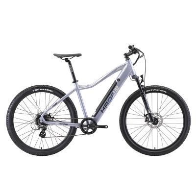 China Electric Bicycle Aluminum Alloy Body 8s Motor 250W Battery 36V 10.4Ah Battery Life Silver Up To 70km for sale