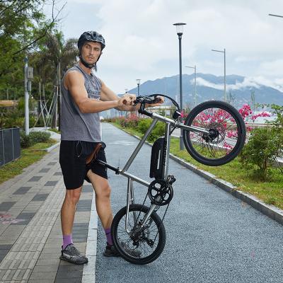 China Ebike Max Seat Motor Frame Power Folding Time Folding Lithium Battery Aluminum Alloy Bike Bicycle Gears Wheel Brake for sale