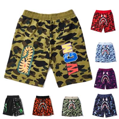 China Anti-wrinkle Factory direct sales polyester men's boy bape shark beach pants panel shorts fashionable 3d printing animal shorts for sale