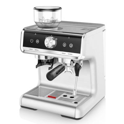 China The hotel built in coffee grinder Espresso Coffee Machine can froth milk for sale