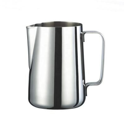 China Stainless Steel Sustainable Milk Frothed Jug for sale