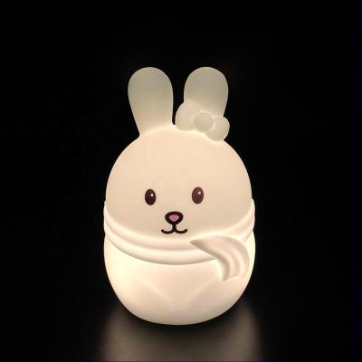 China Touch Sensor Factory Direct Selling Rabbit Energy Saving Children Night Light Led Lamp for sale