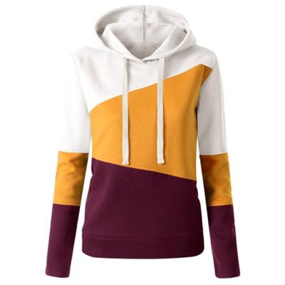 China Wholesale Custom Anti-Wrinkle Sweatshirts Women Loose OEM Clothing 100%Cotton Pullover Hoodie Streetwear Long Sleeves Gym Wear Autume for sale