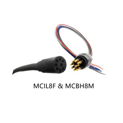 China MCIL8F MCBH8M Female Male Power Underwater Cable Connectors Waterproof Subconn Electrical Underwater Connector for Underwater Equipment for sale