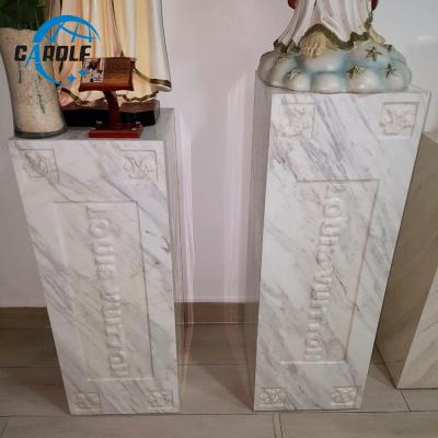 China Modern Austere Design Marble Italy Top Flower Stand for sale