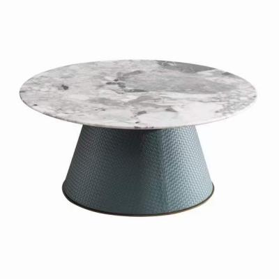 China Hot Sale Living Room (Other) Adjustable Side Tables Round Marble Top Side Coffee Tables For Wholesale for sale